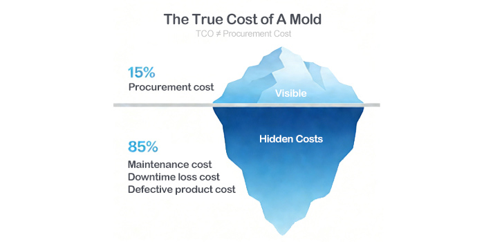 Total cost of mold